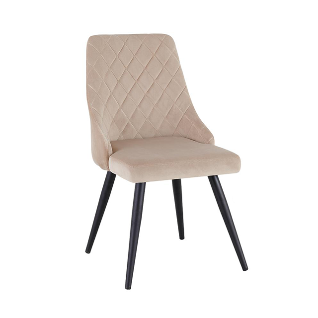 Modern Velvet Acrylic Side Chair For Dining Room Restaurant Furniture Dining Chair(ZG23-002)