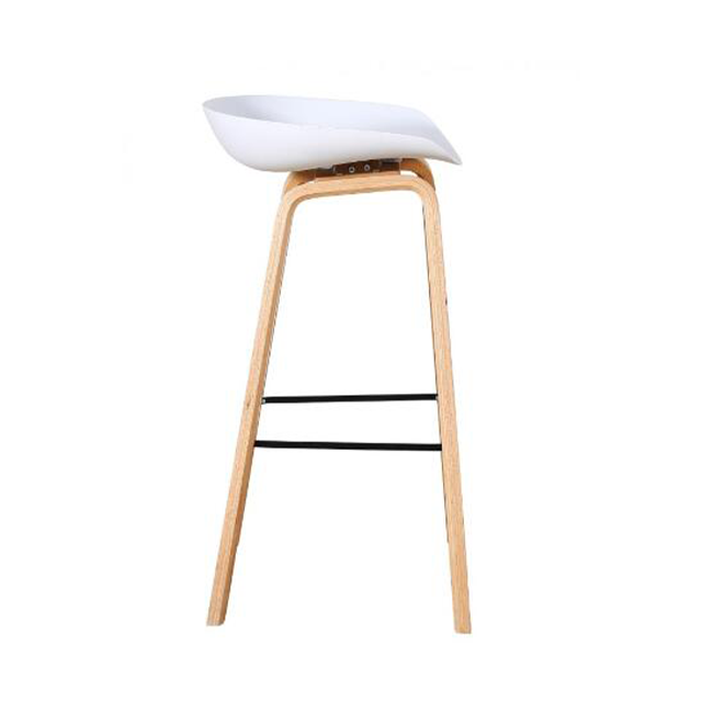 Simple Modern Design Cafe Shop PP Nordic Outdoor Plastic Luxury Bar Chairs(ZG25-033)