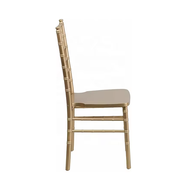 Hot Sale Modern Simple Tiffany Restaurant Hotel Steel Wedding Stackable Banquet Chair(ZG50-003)