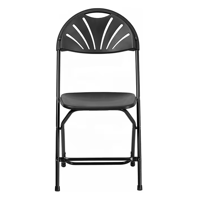 Metal Simple Garden Wedding Banquet Hotel Restaurant Party Modern Folding Chair for Outdoor and Indoor (ZG26-002)