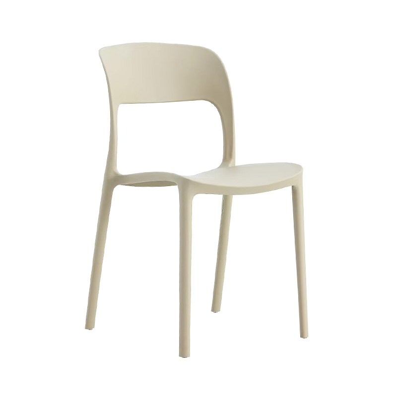 Stackable Hole Back Polypropylene Plastic Dining Chair Restaurant Pp Chair(ZG50-050)