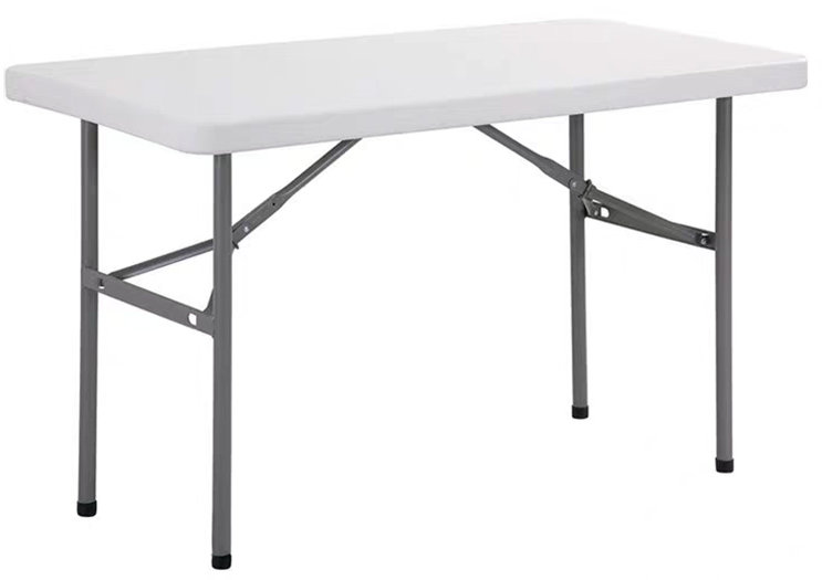 Wholesale Large Capacity Training White Plastic Folding Seminar Table and Chairs 180*45.5cm trainning Table