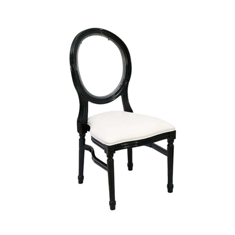 High Quality Stylish 20.5 Inch Stackable Church Chairs with Charcoal Fabric and Cut-Away Back (ZG16-066ST)