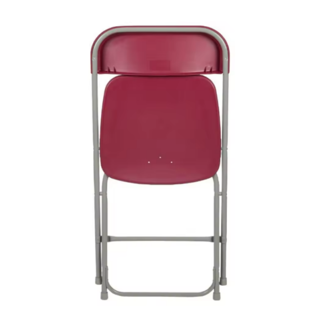 China Wholesale Modern PP Plastic Seat Metal Popular Simple Garden Folding Chair(ZG26-001)