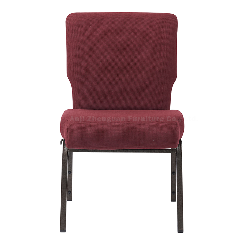 Upholstered Chapel Chairs Armless Stacking Church Chair (ZG13-003)