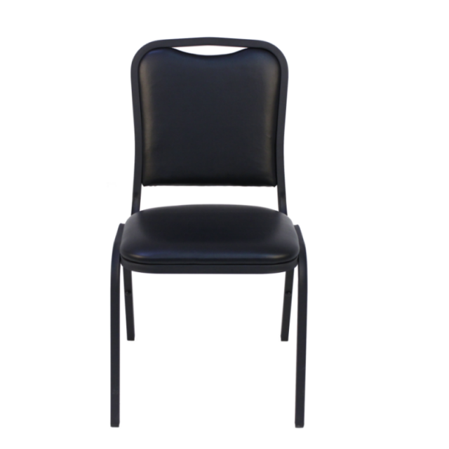 High Quality Modern Restaurant Dining Chairs Metal Stackable Square Banquet Chair(ZG10-007)