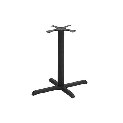 Black Metal Table Legs Cross Base Support Frame Coffee Shop Tulip Table Base BASE3636