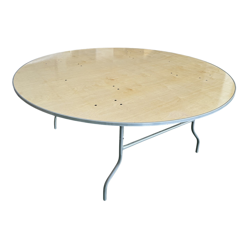 Commercial Grade Plywood Folding Table 2.5FT 3FT 4FT 5FT 6FT Heavy Duty Steel Legs