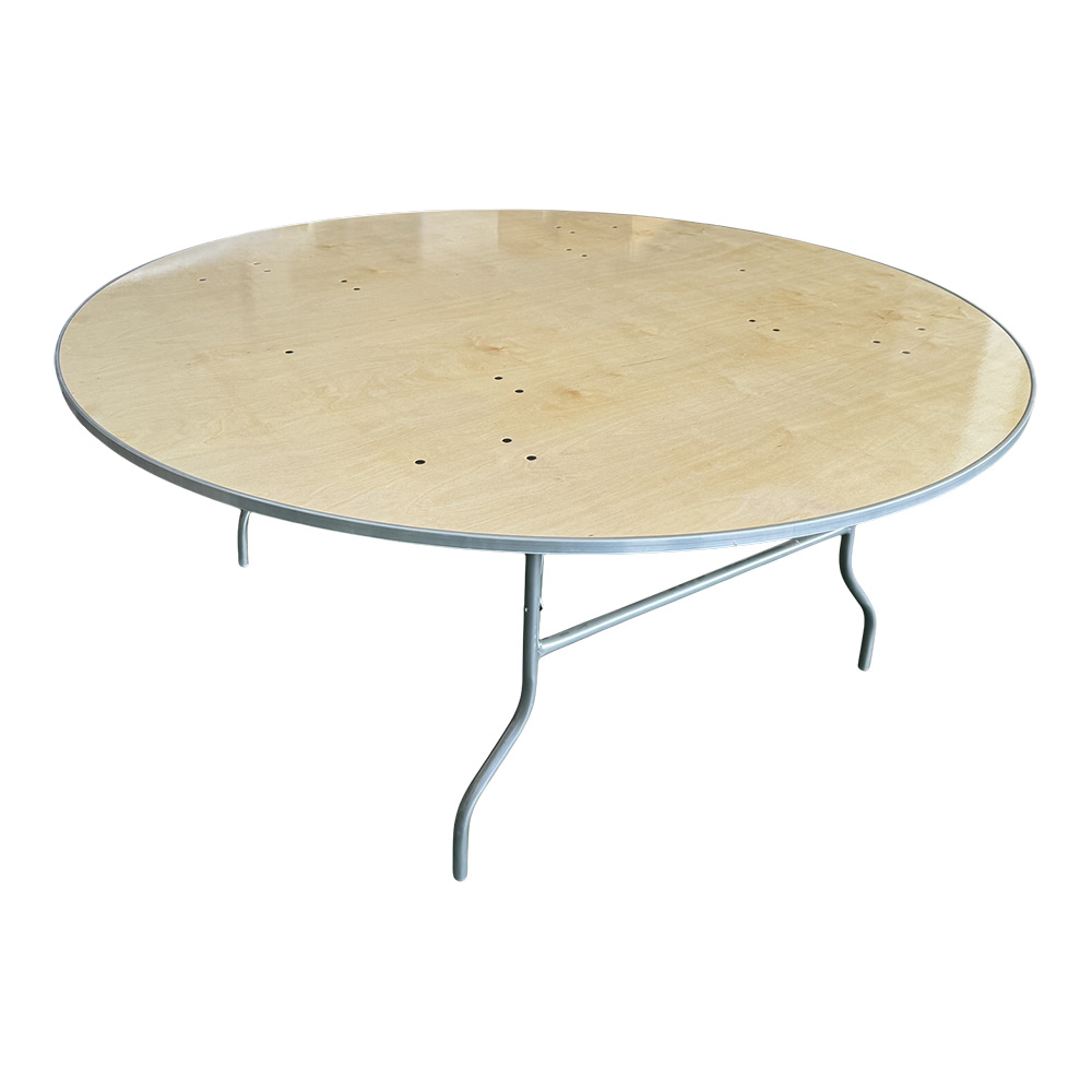 Commercial Grade Plywood Folding Table 2.5FT 3FT 4FT 5FT 6FT Heavy Duty Steel Legs
