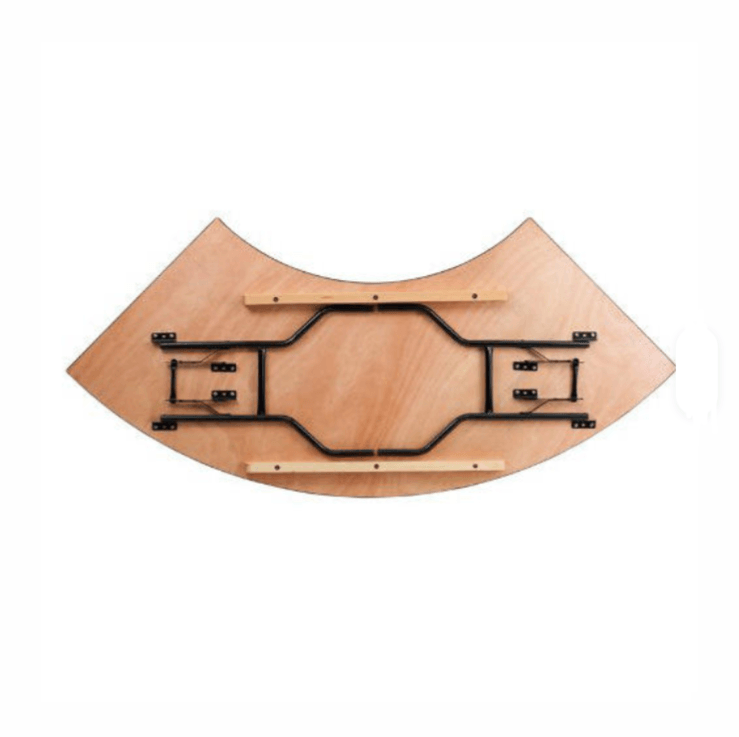 Plywood Fan Table PVC edge 122x76cm/153x76cm/183x91cm 
