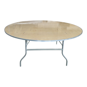 Commercial Grade Plywood Folding Table 2.5FT 3FT 4FT 5FT 6FT Heavy Duty Steel Legs