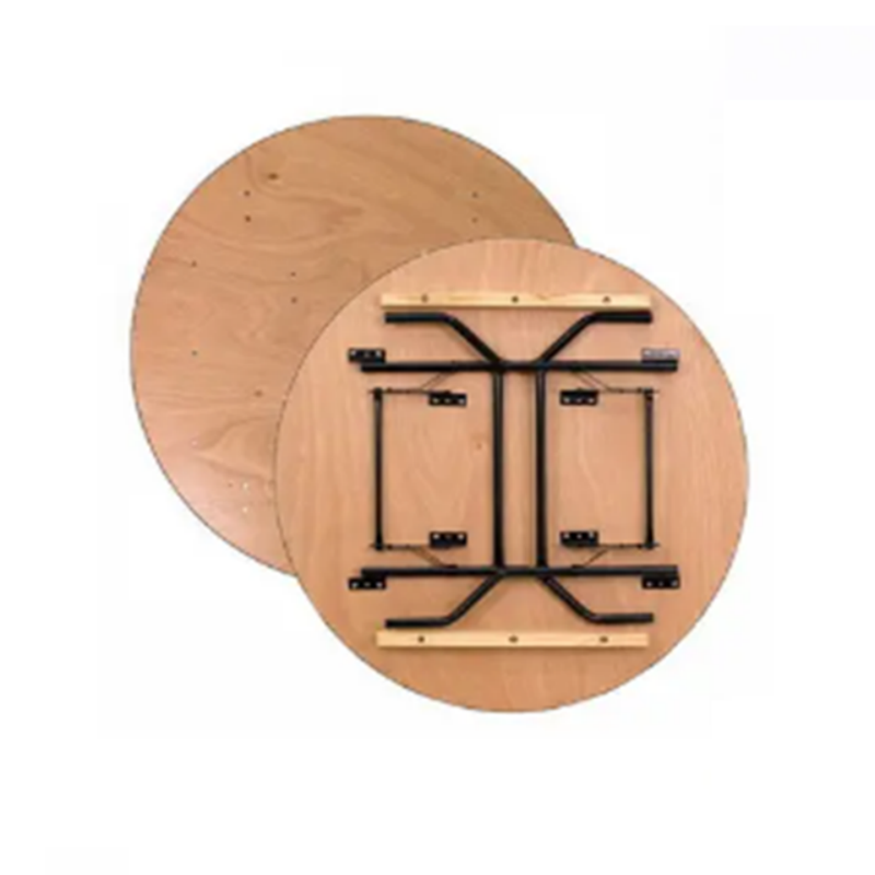 Commercial Grade Plywood Folding Table 2.5FT 3FT 4FT 5FT 6FT Heavy Duty Steel Legs