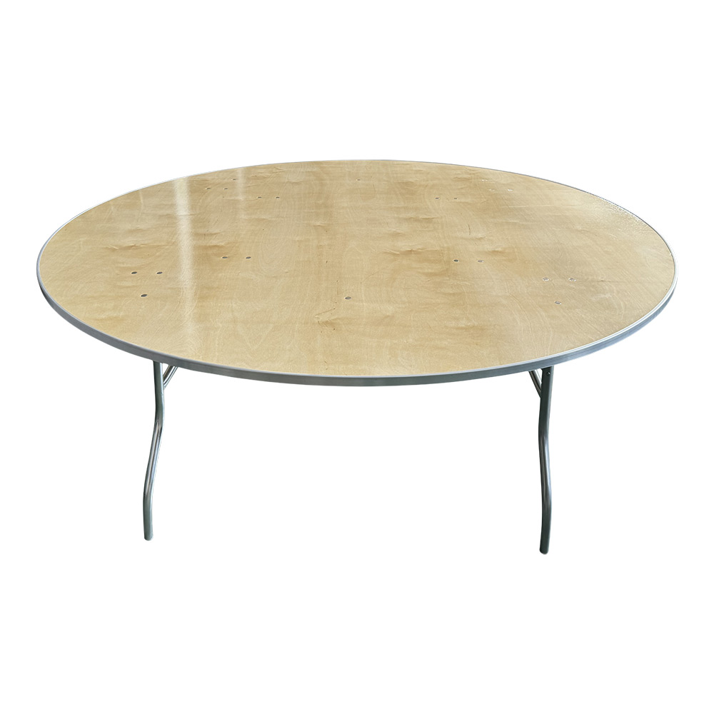 Commercial Grade Plywood Folding Table 2.5FT 3FT 4FT 5FT 6FT Heavy Duty Steel Legs
